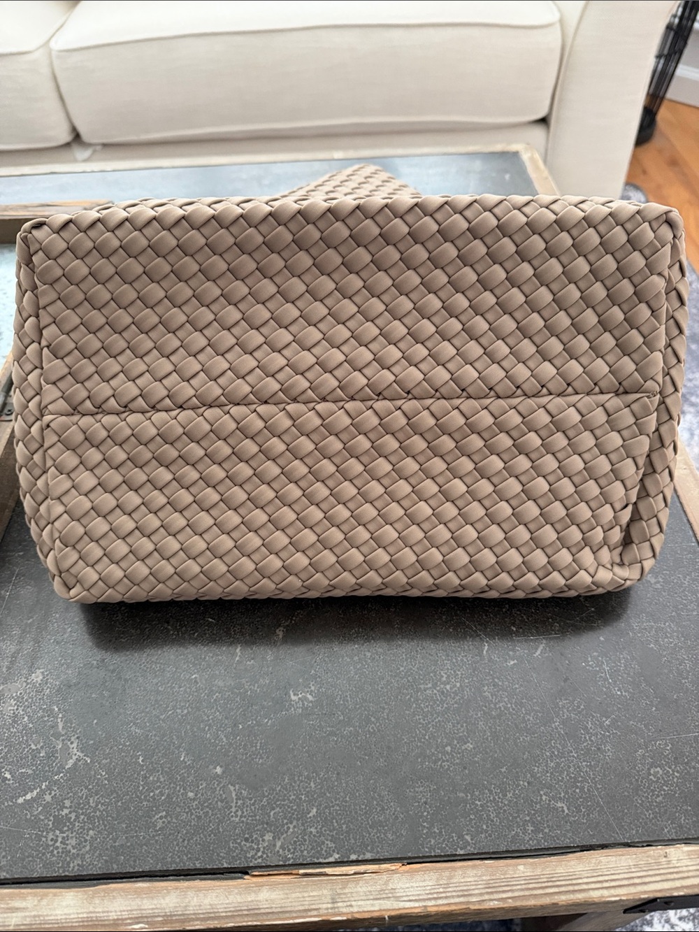 Naghedi St Barths Medium Tote in Cashmere - NWT - Picture 7 of 8